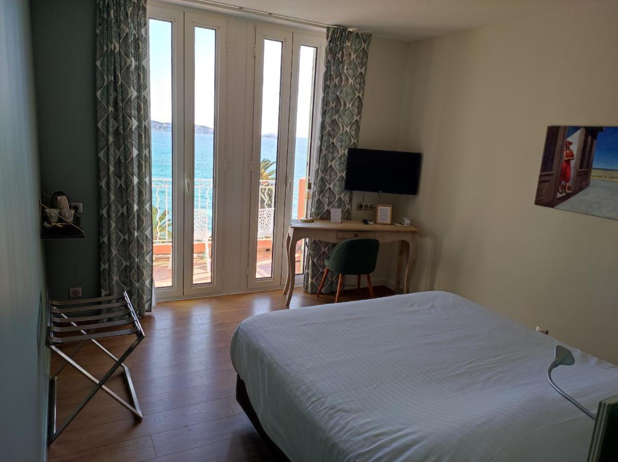 Les Galets Hôtel et B&B Bandol Exterior foto